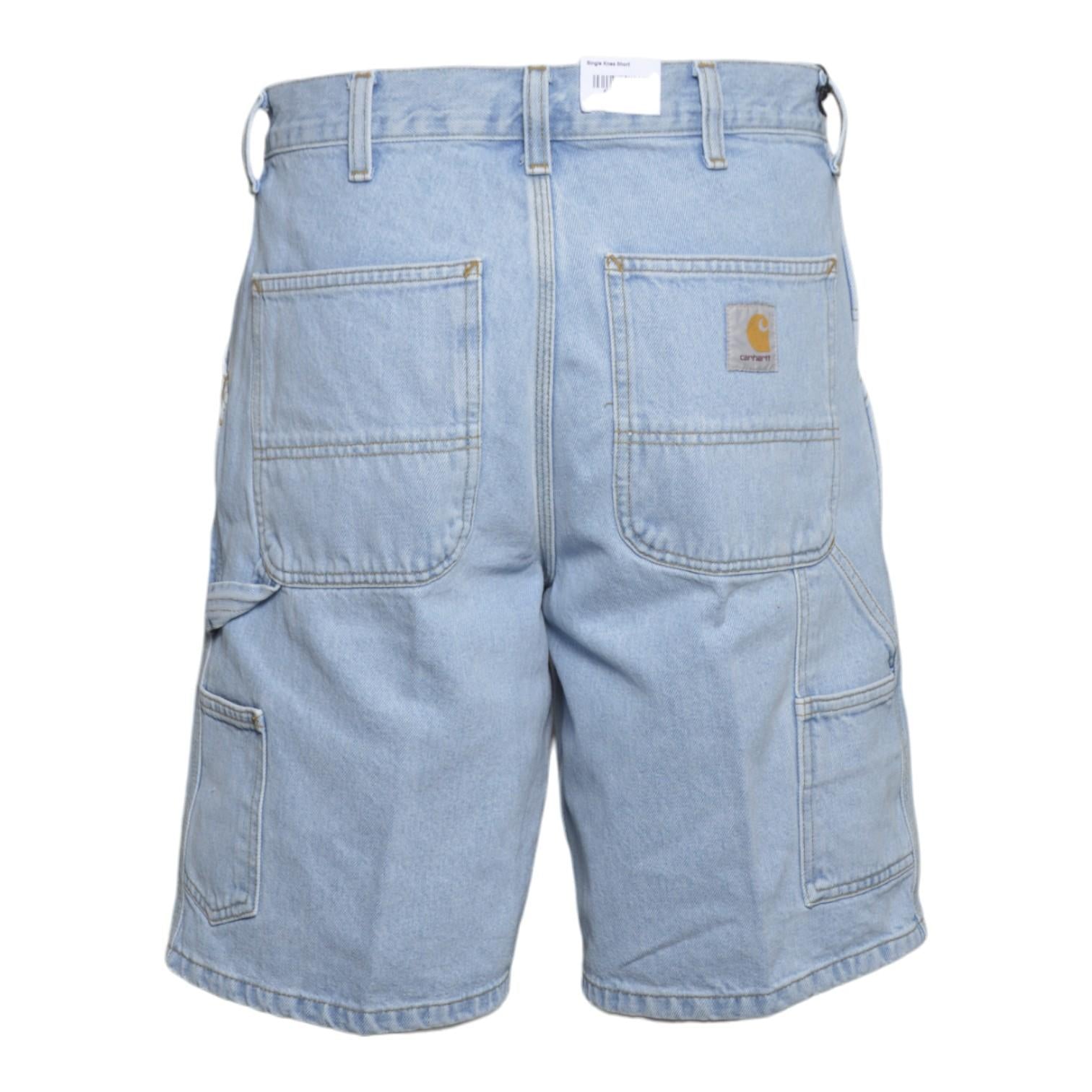 single knee short 100% cotton 'smith' denim 