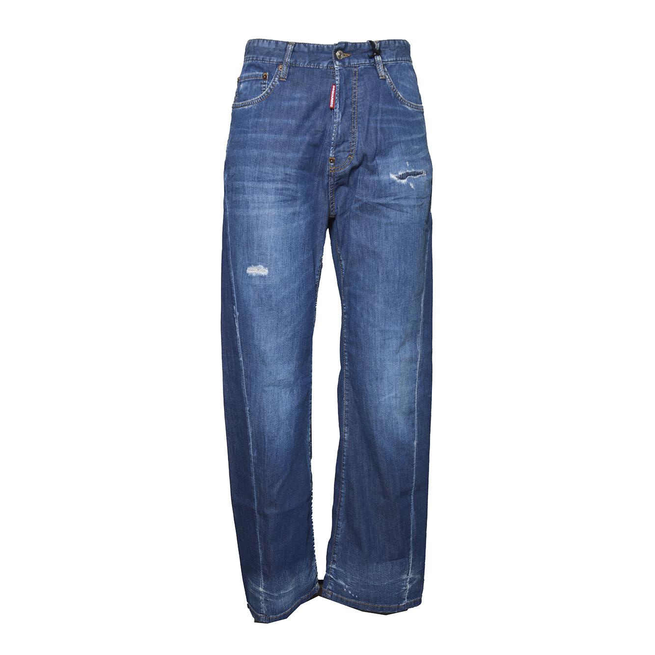 loose twist jeans 