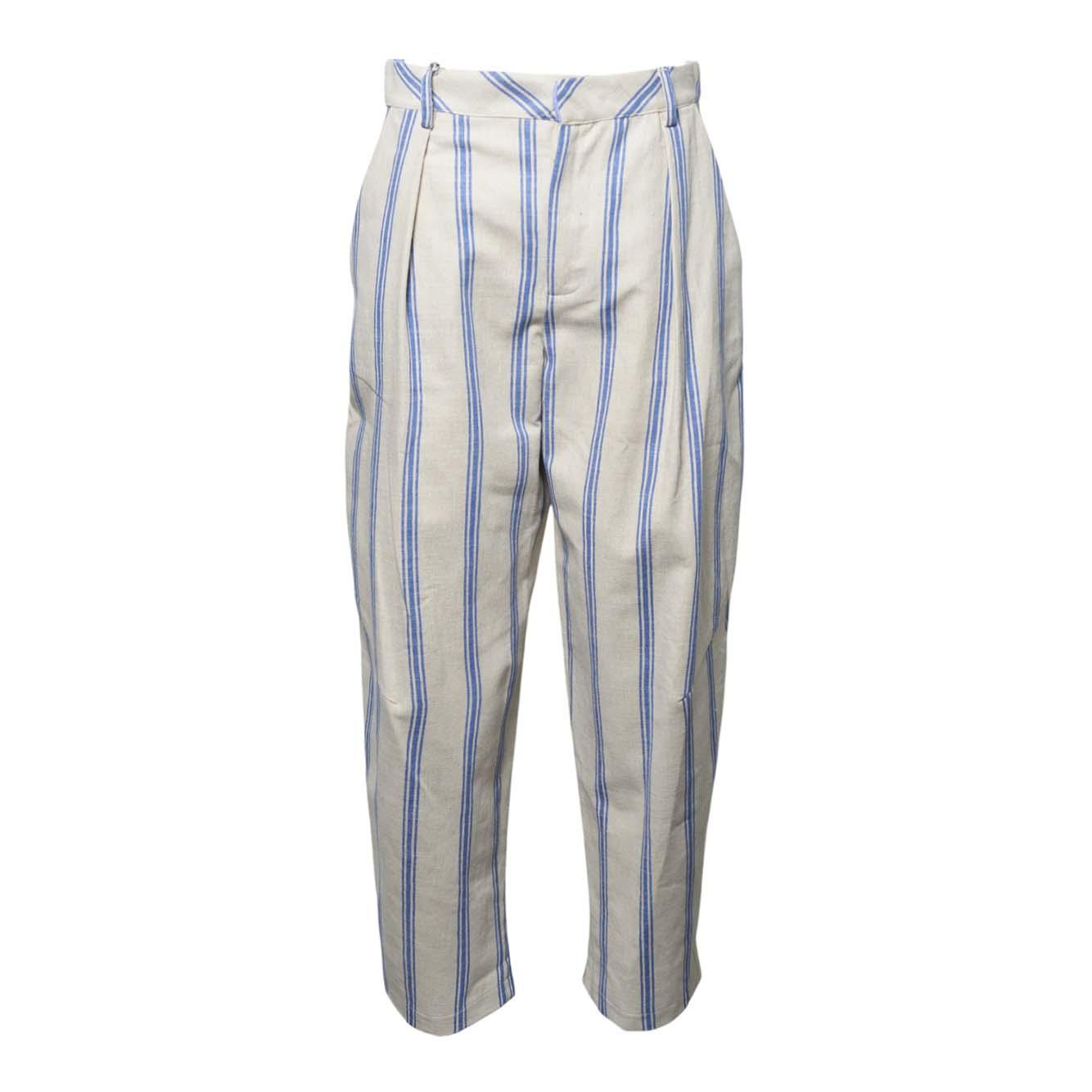 pantalone single pince "boat" 