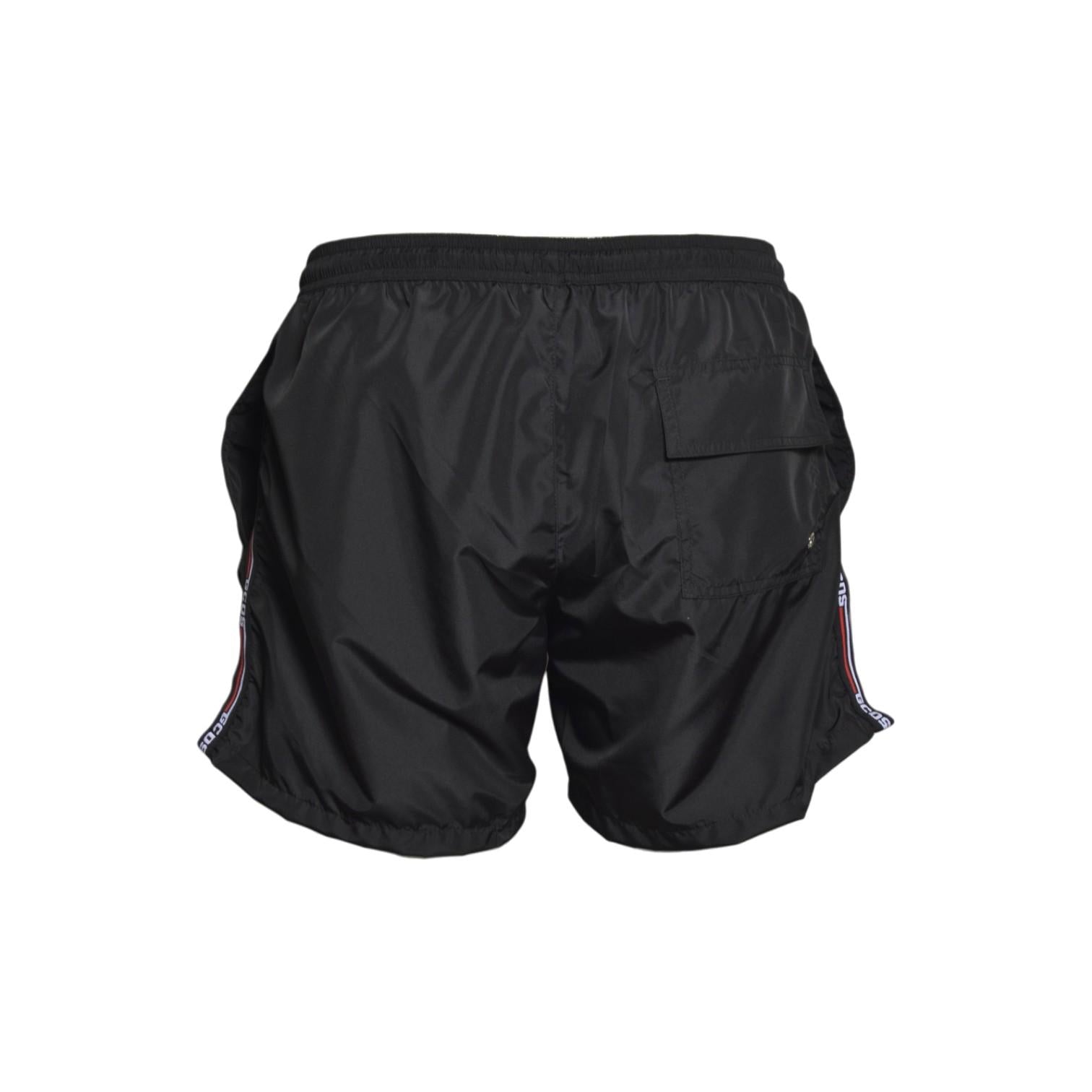 logo tape swim shorts 