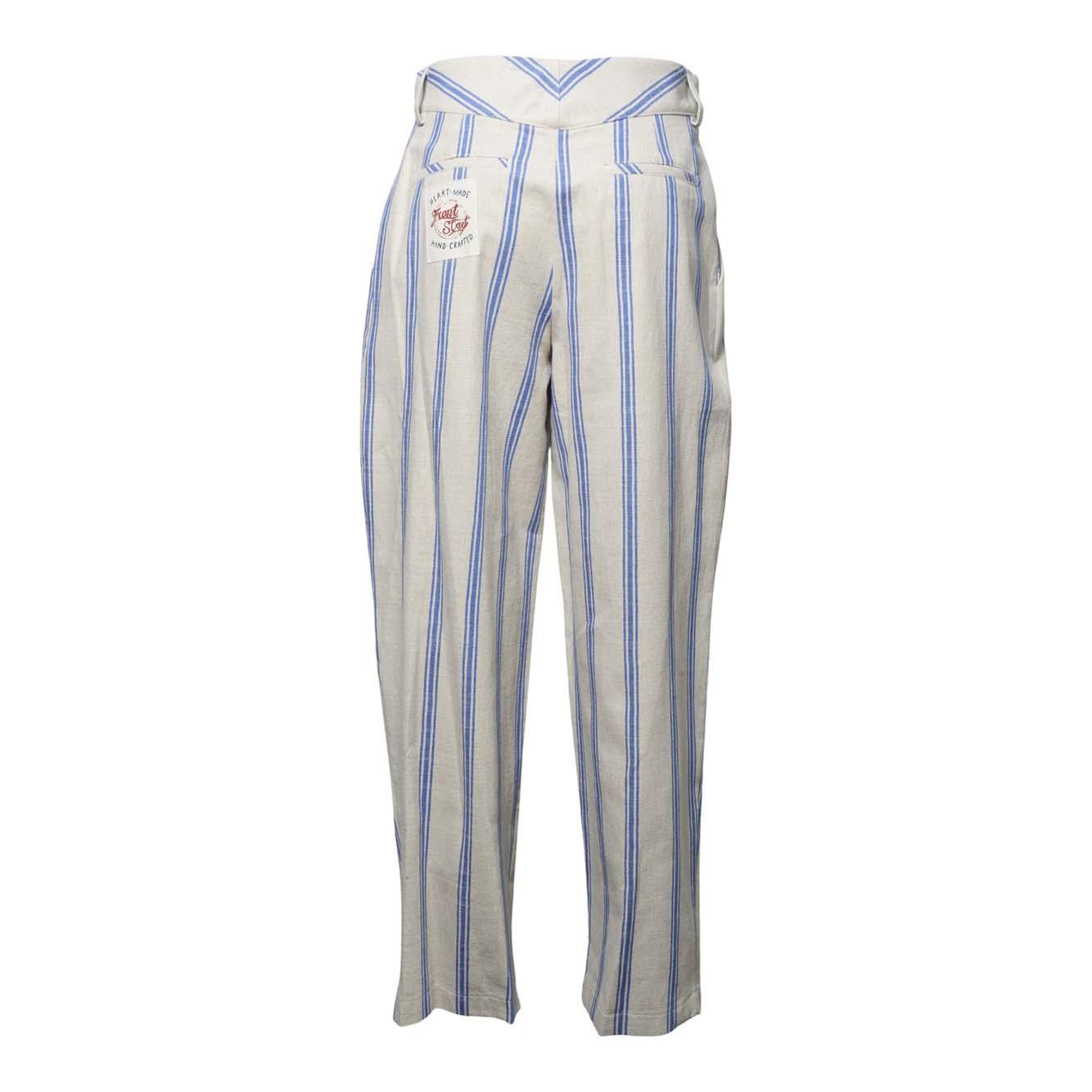 pantalone single pince "boat" 