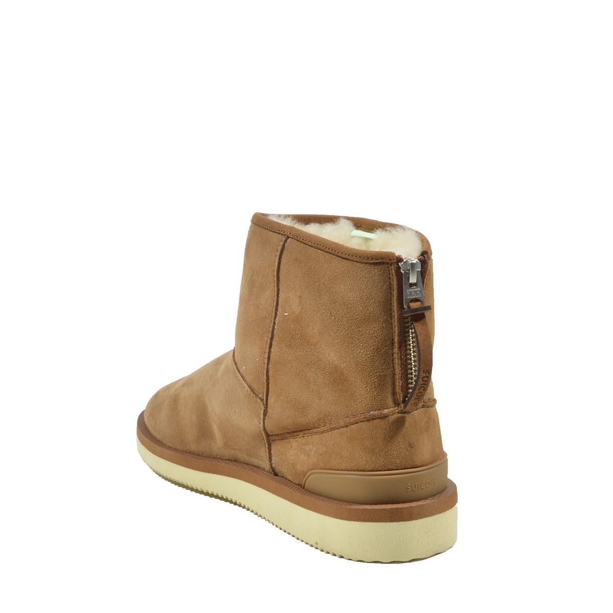 Stivaletto Els suede con pelo marrone Suicoke 