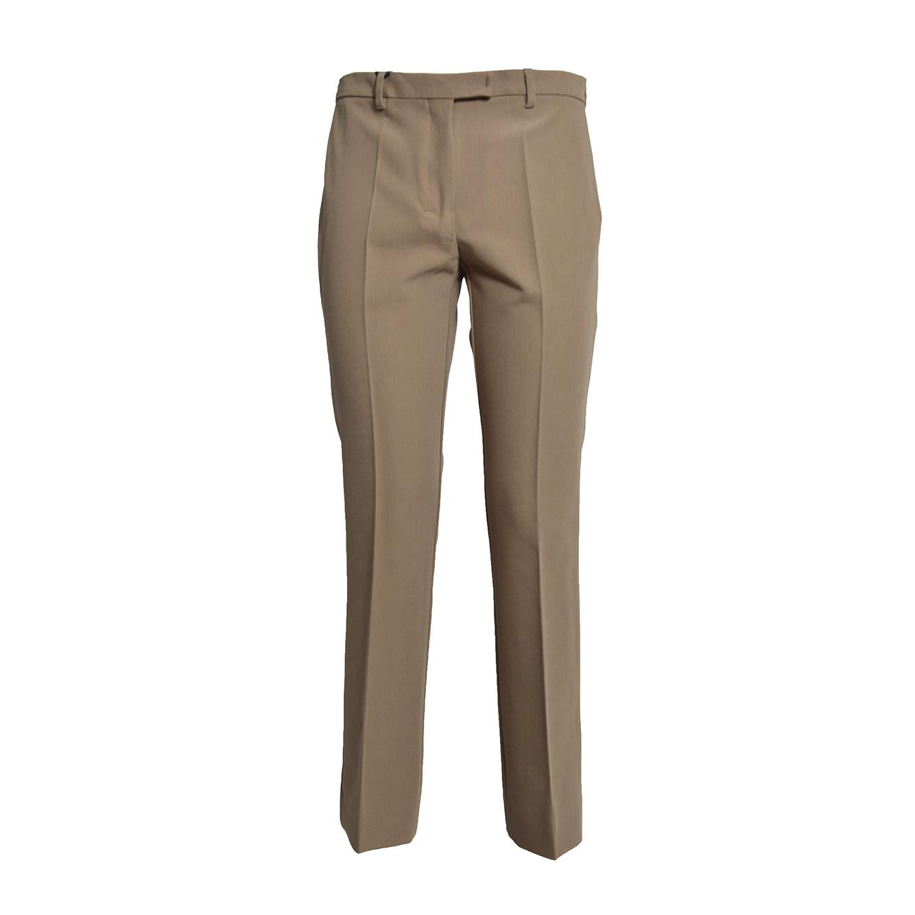 Pantalone Fatina in cotone e viscosa marrone 'S Max Mara 