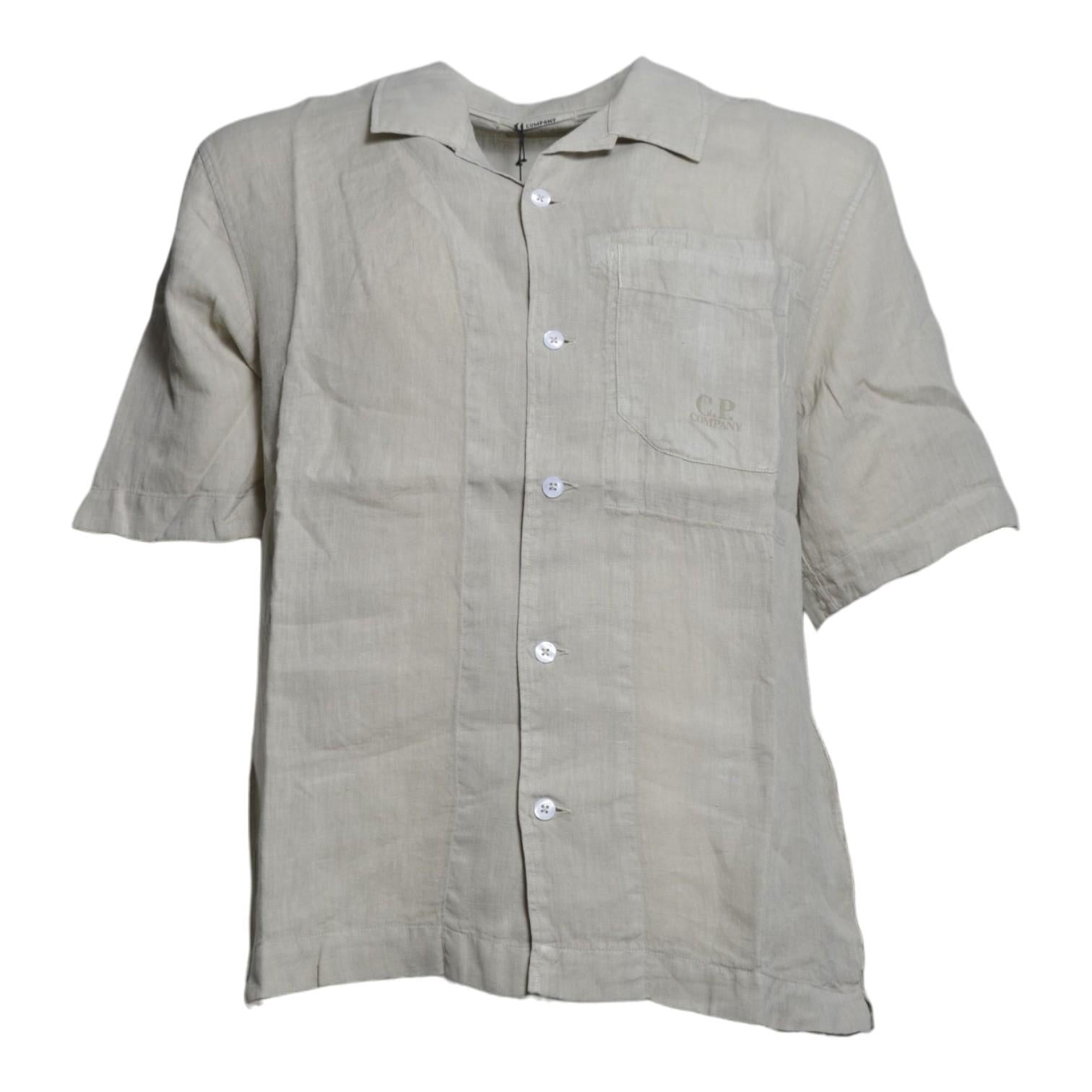 shirts short sleeve in linen 