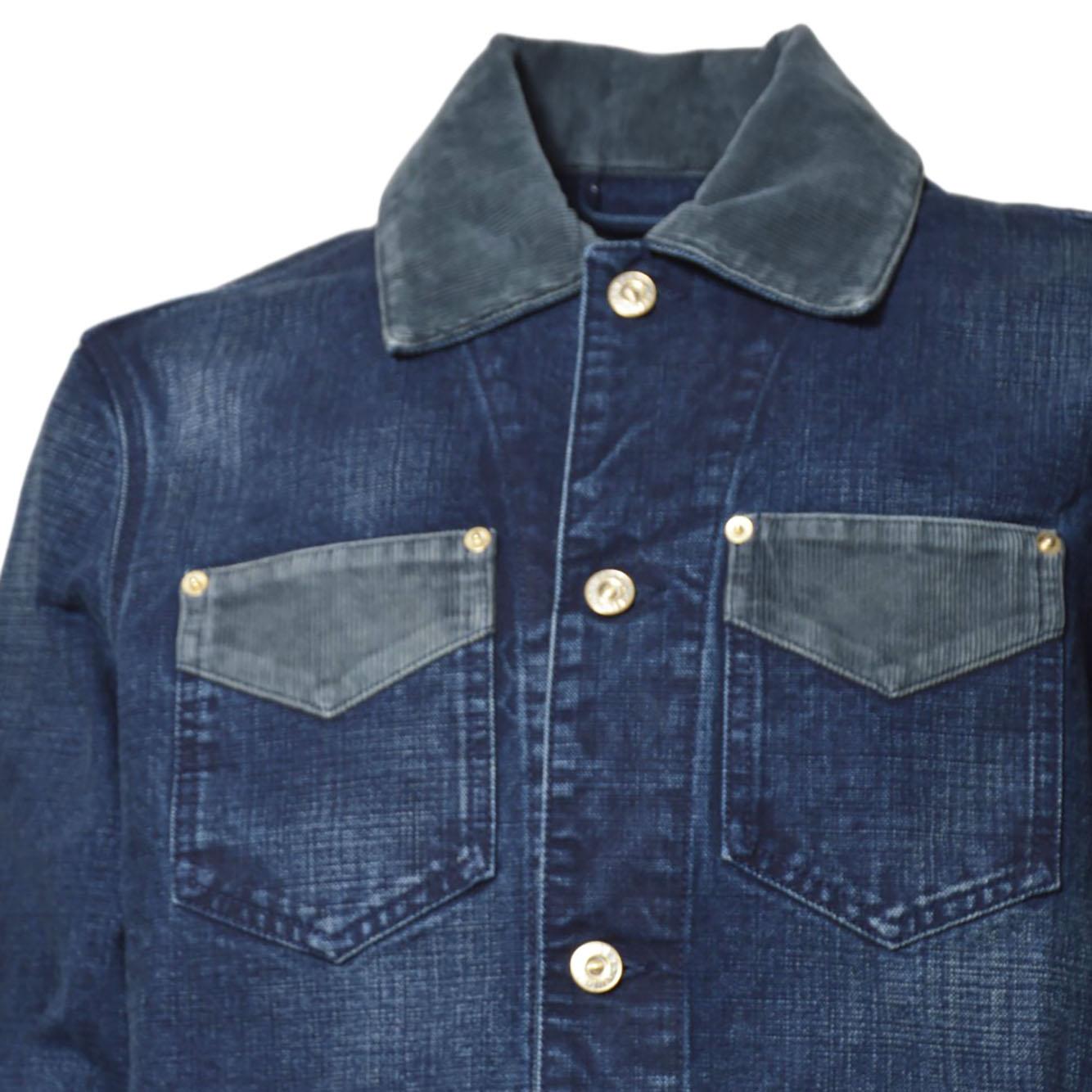 sierra indigo jacket - heavy slub canvas 