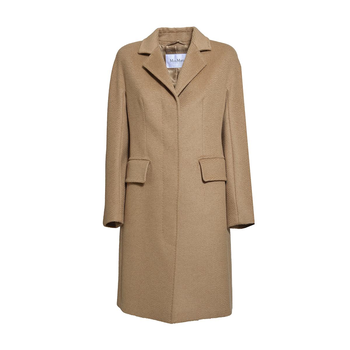 Cappotto Estella in lana vergine e cashmere cammello Max Mara 