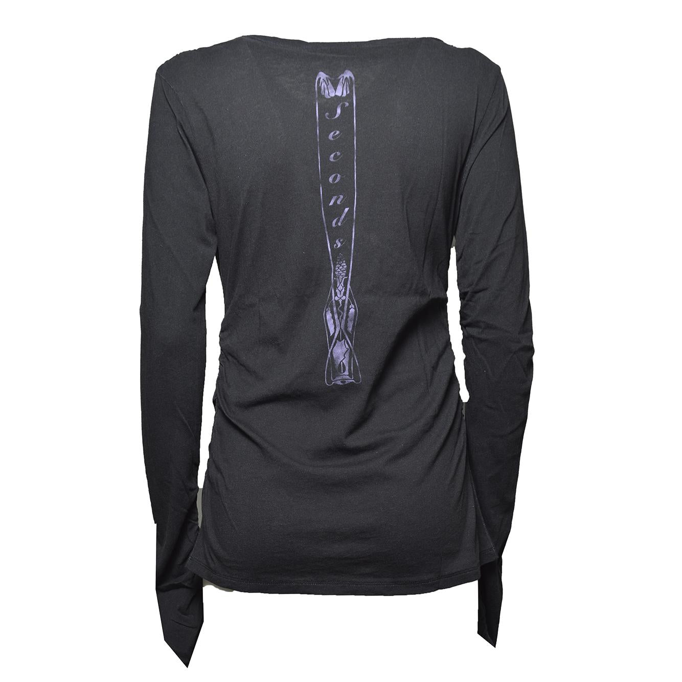 strain slim longsleeve cybemetic angel print 