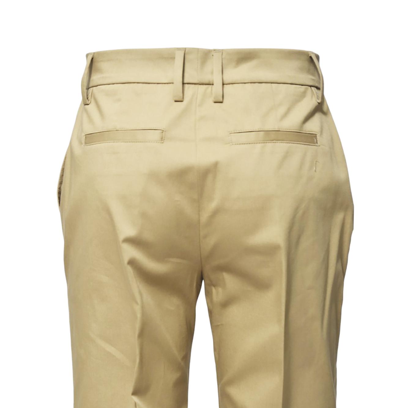 Pantalone Sandy in cotone cammello Room52 