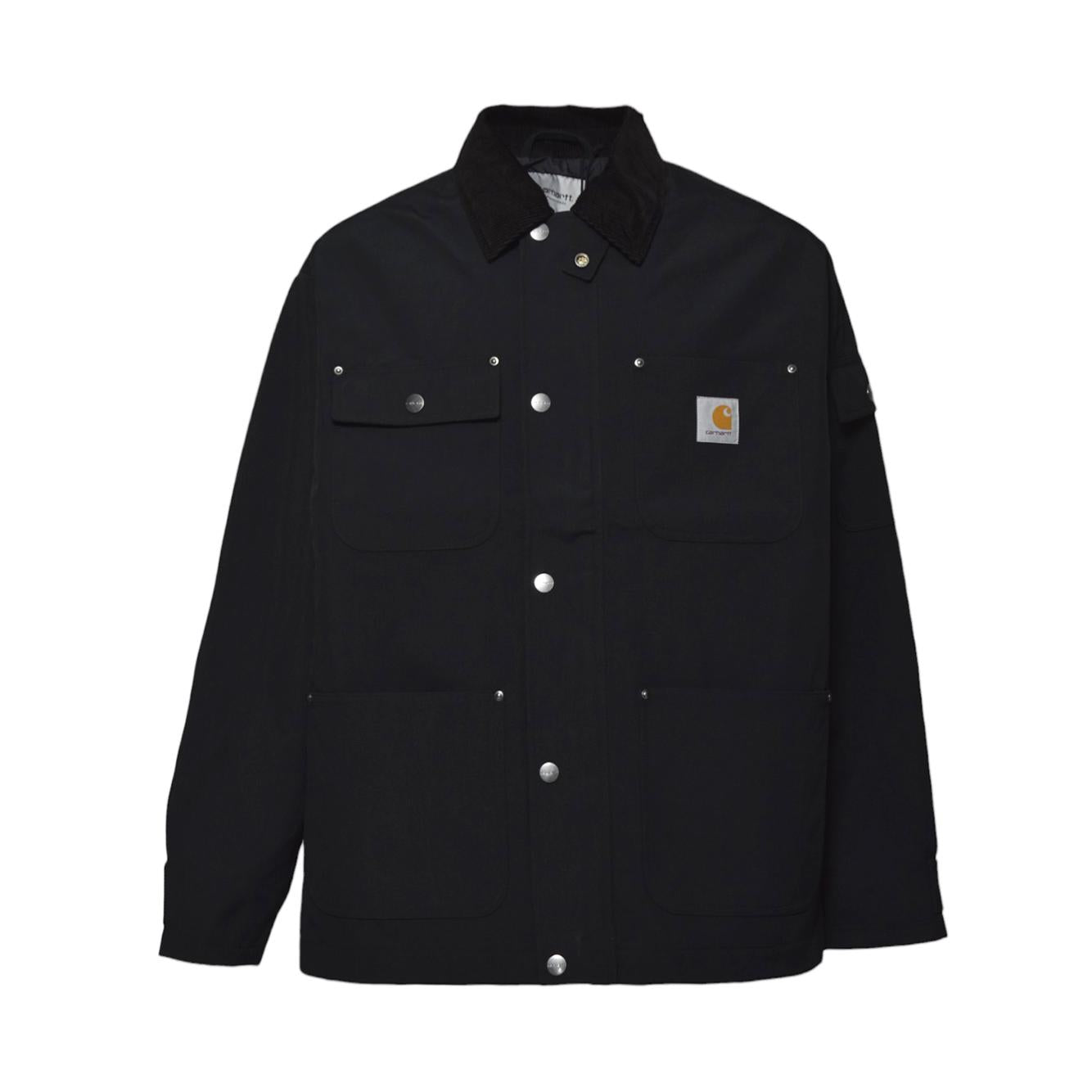 Giacca Clapton in cotone nero Carhartt 