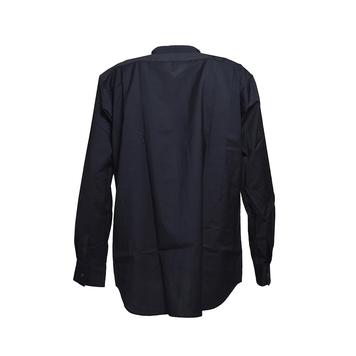 Camicia in cotone stretch blu navy Comme des Garcons Shirt 
