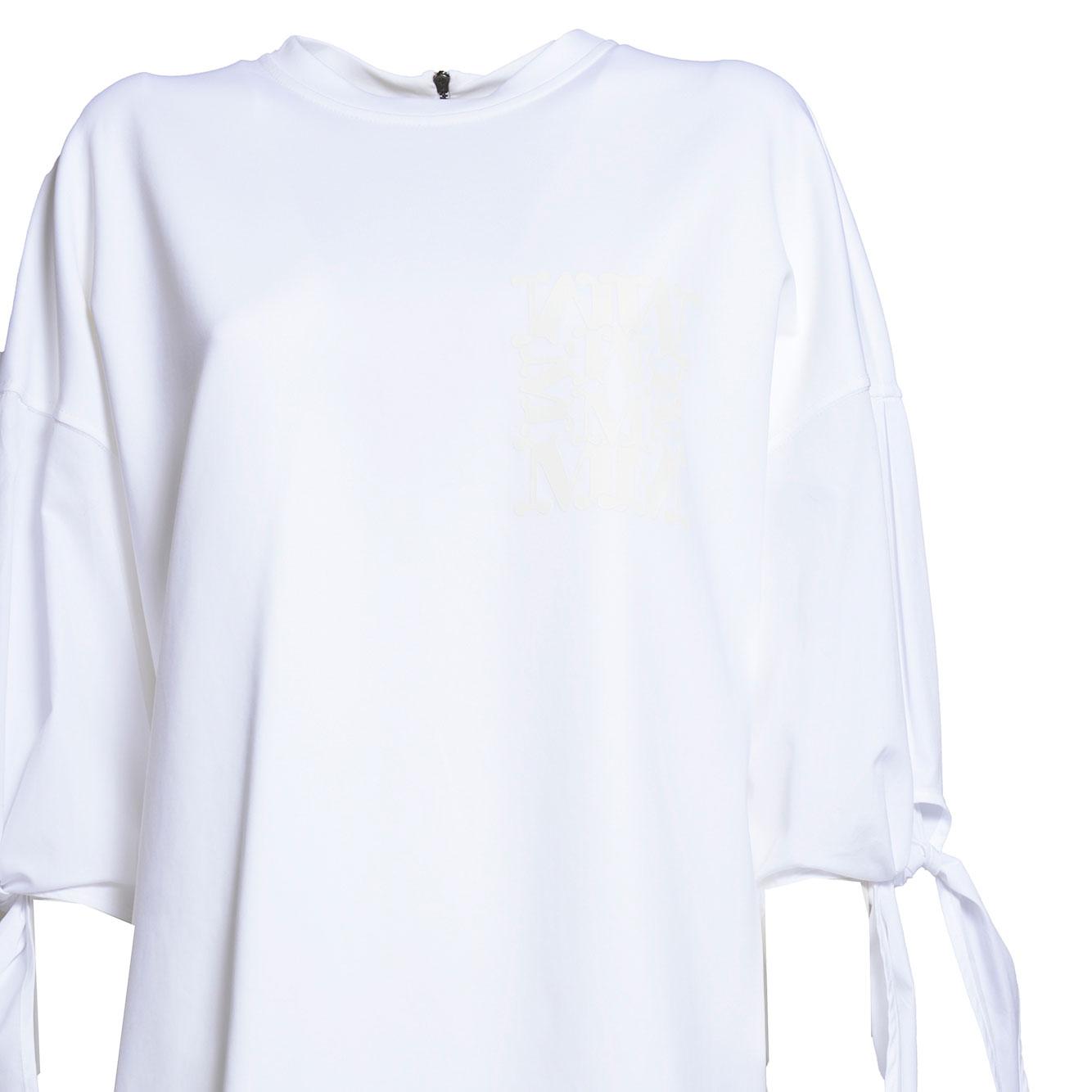 Abito Agora corto in popeline bianco Max Mara 