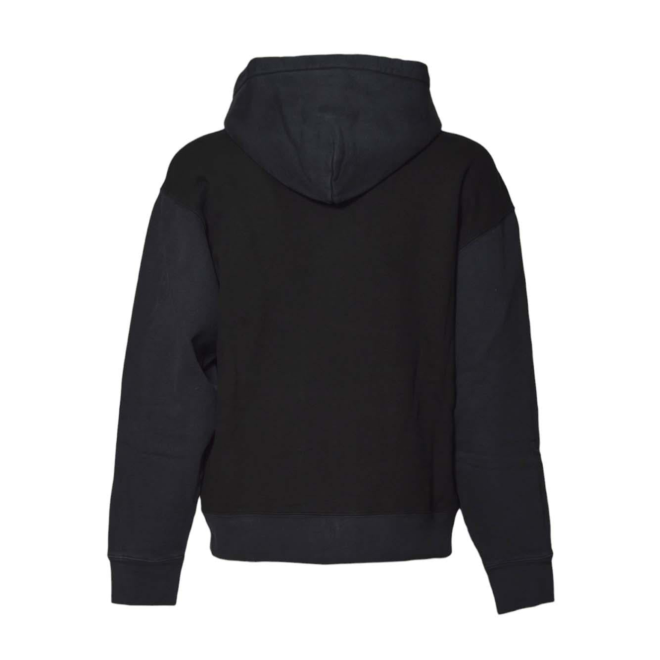 rascal hood pigment black hefty fleece 