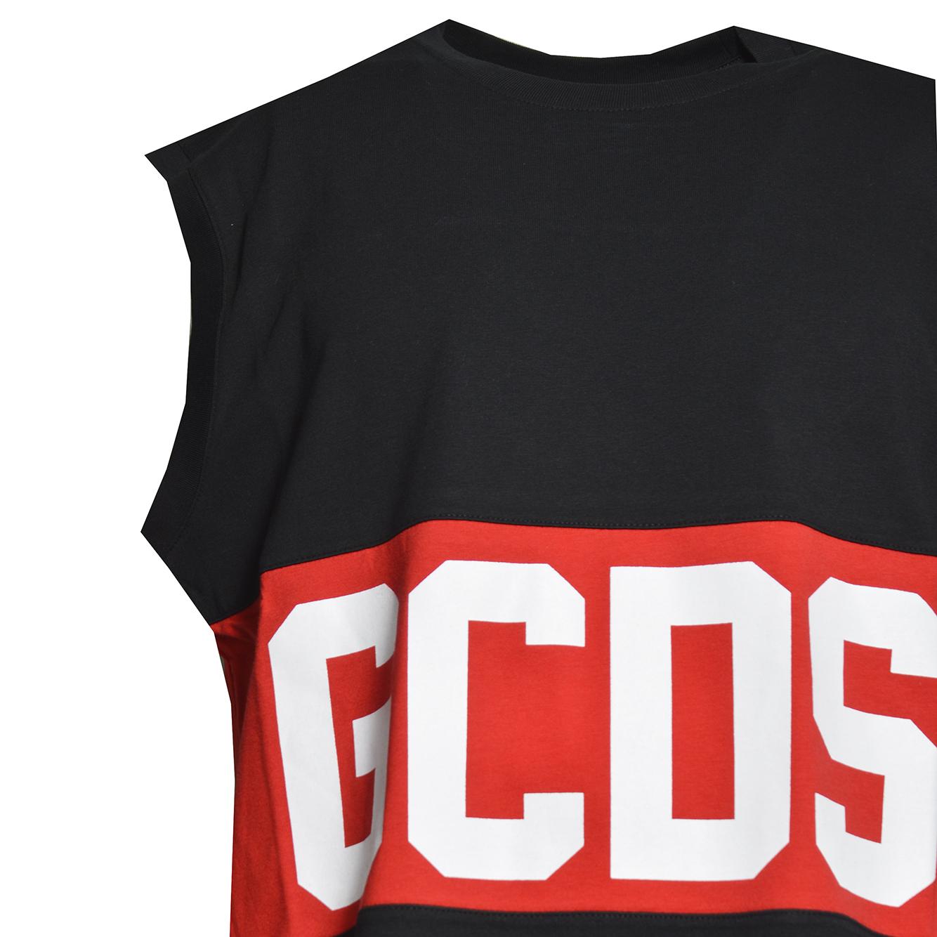 band logo sleeveless t-shirt 