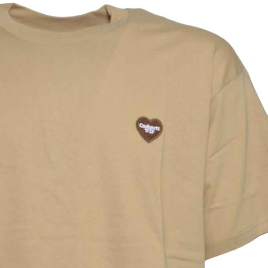 s/s heart ii hartt t-shirt organic cotton single jersey 