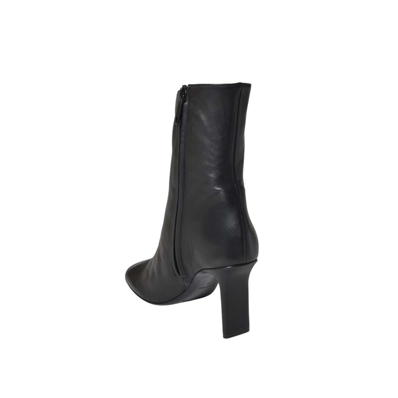 ankle boots square toe 80 nappa 