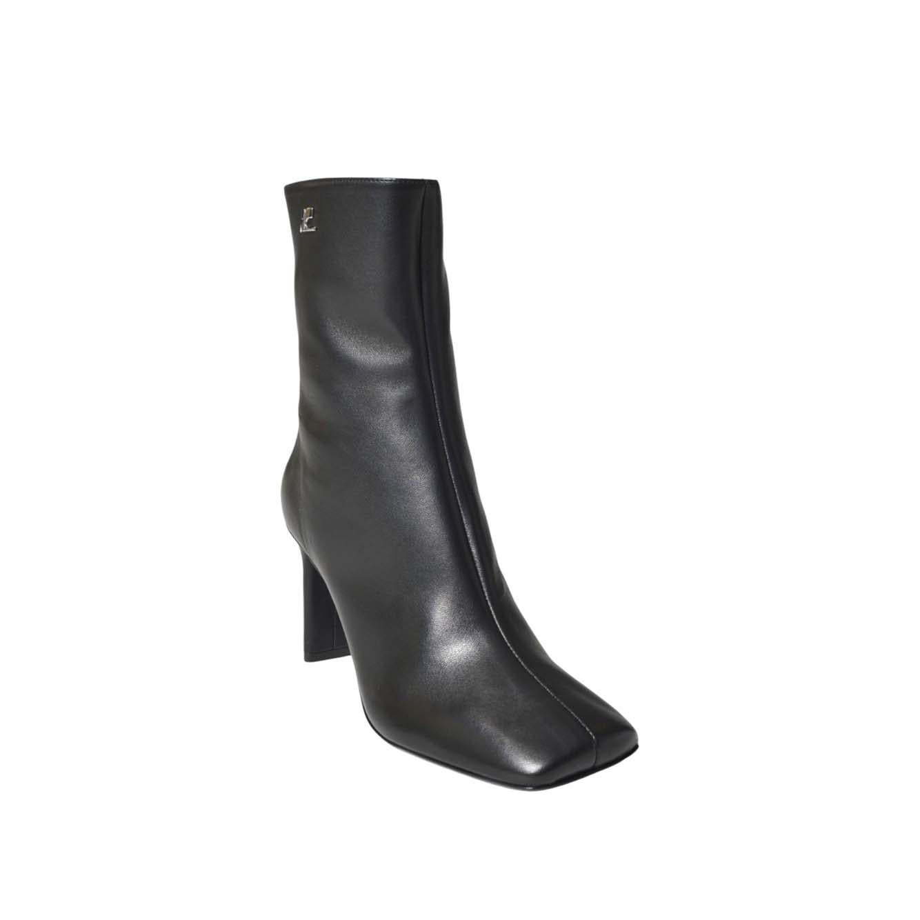 ankle boots square toe 80 nappa 