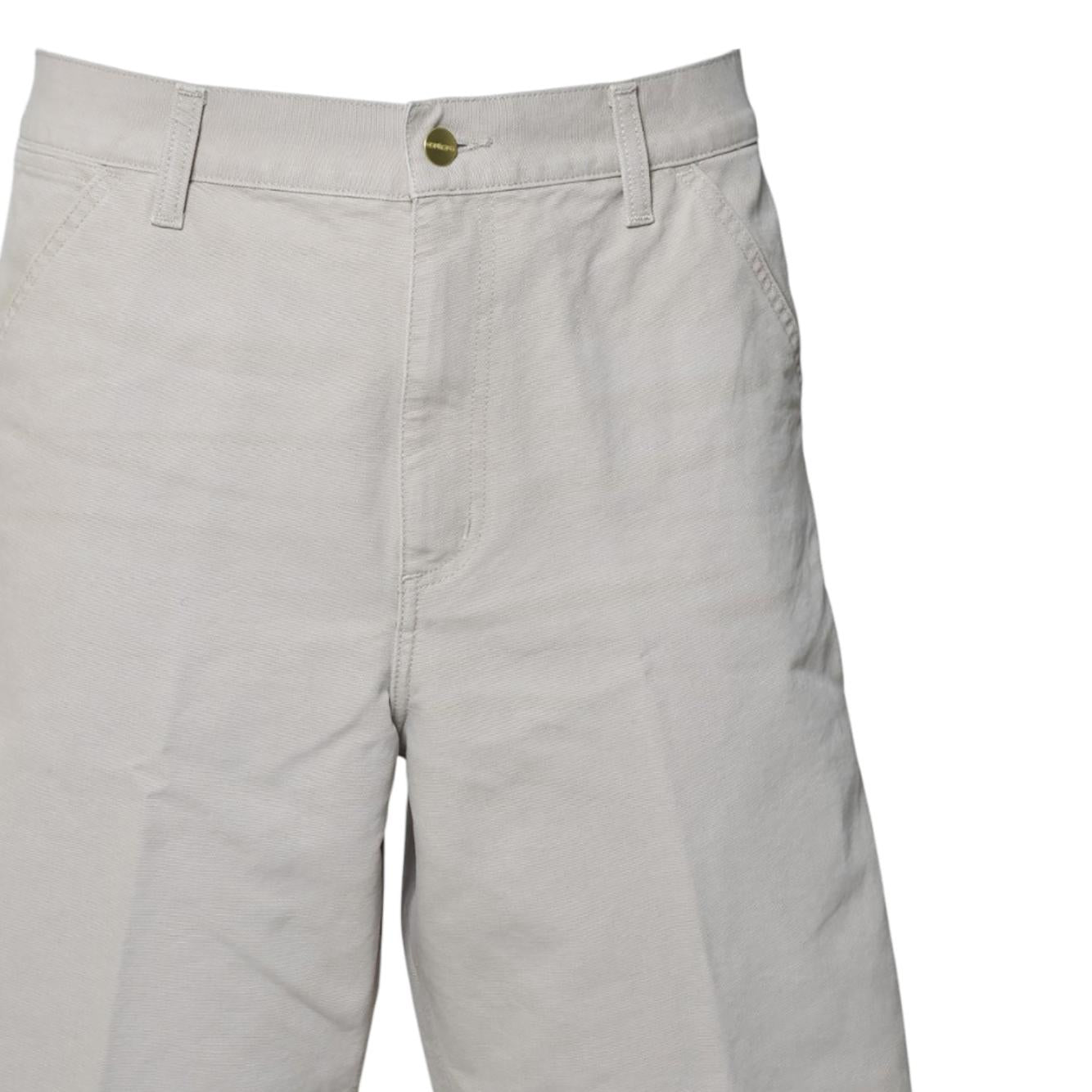 Bermuda Single Knee in tela beige Carhartt Wip 