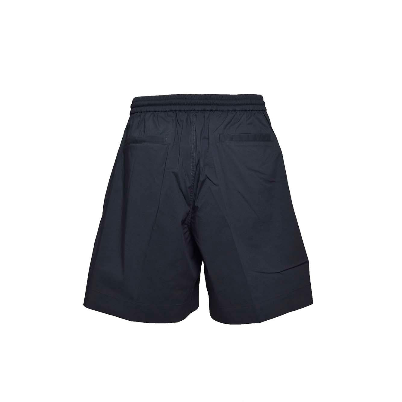 Bermuda in cotone e nylon blu Aspesi 