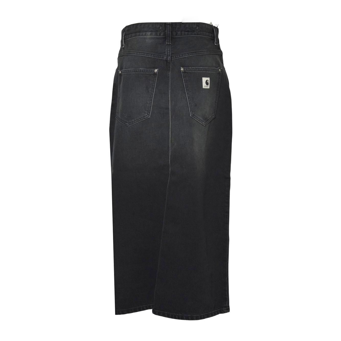 w' brandon skirt 100% cotton 'smith' denim, 