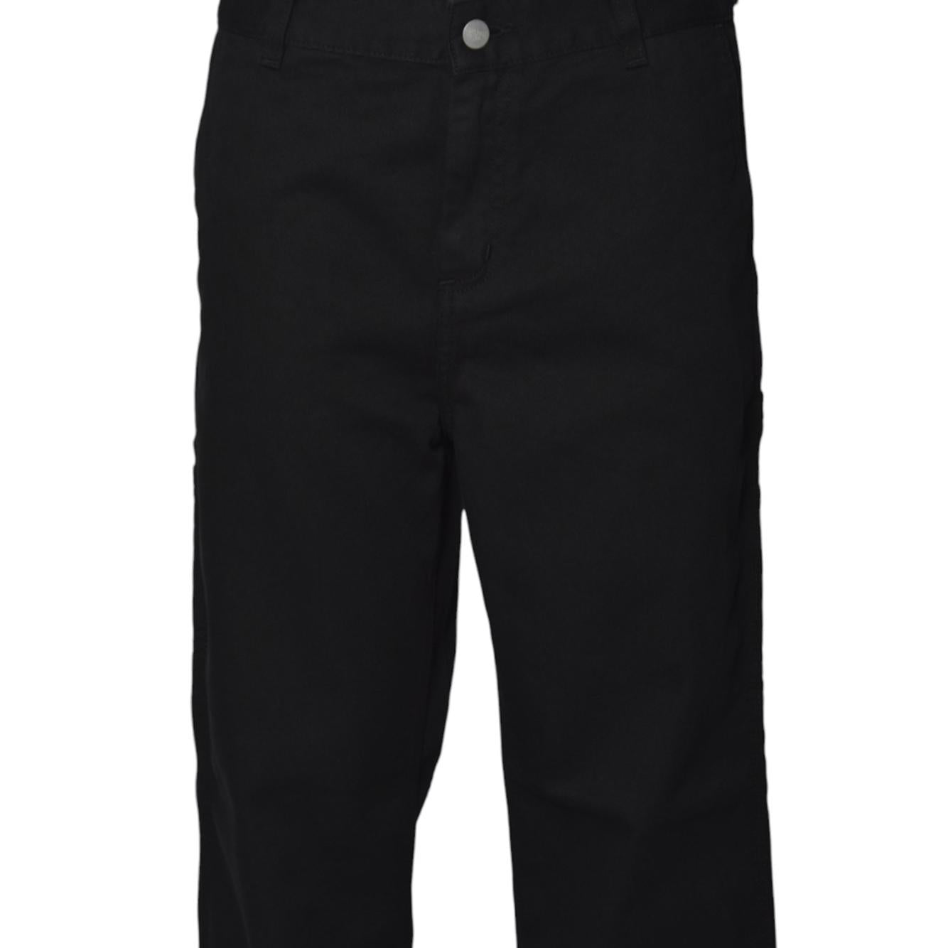 Pantalone W Pierce Straight in cotone nero Carhartt Wip 