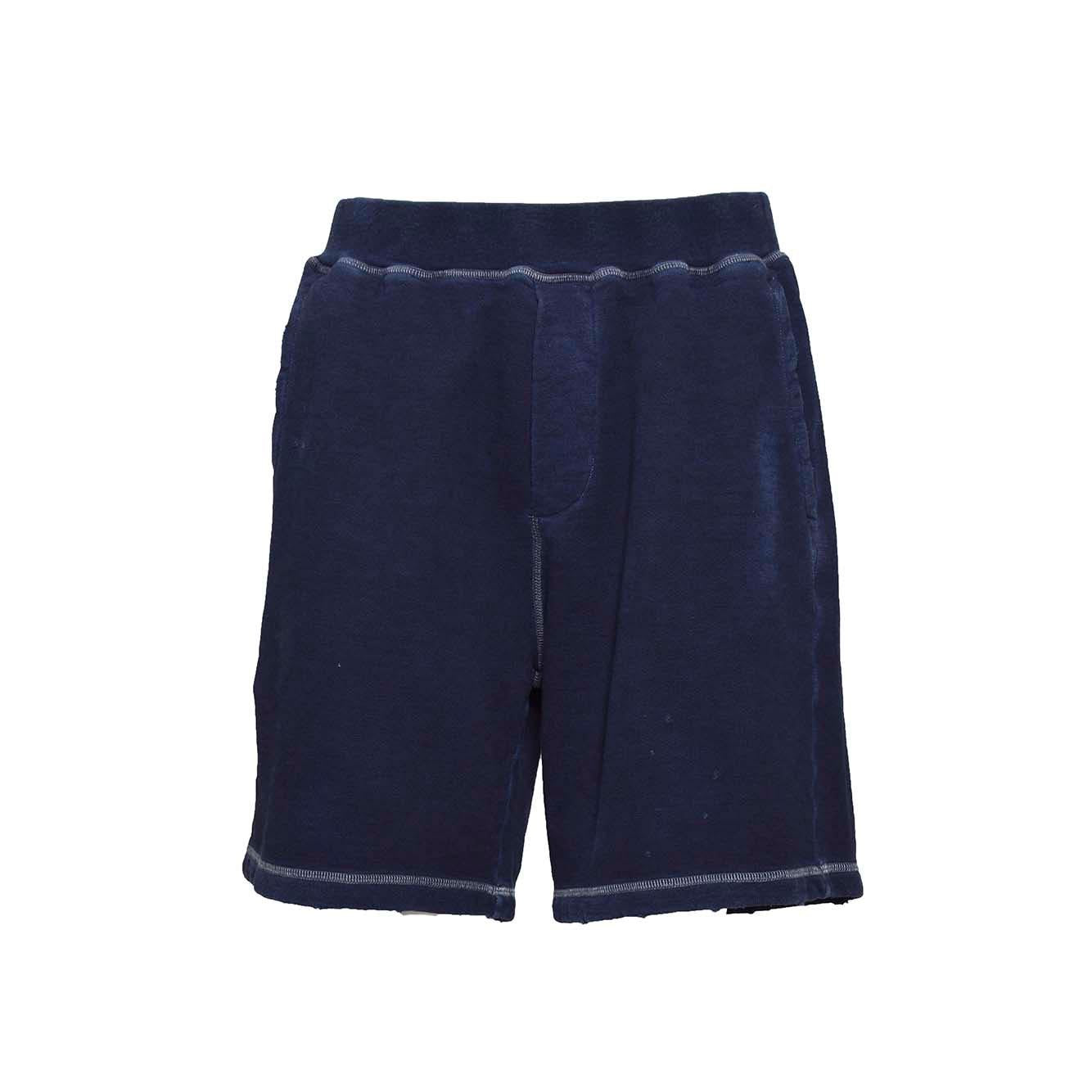 Bermuda Relax Fit in cotone blu navy Dsquared2 