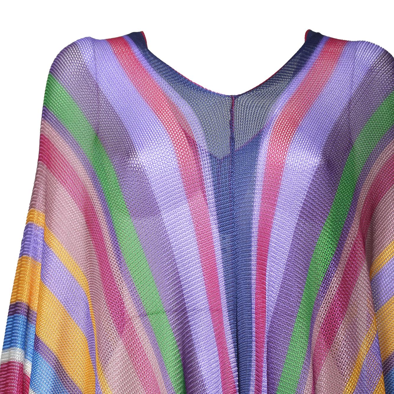 women's industrial crochet poncho 