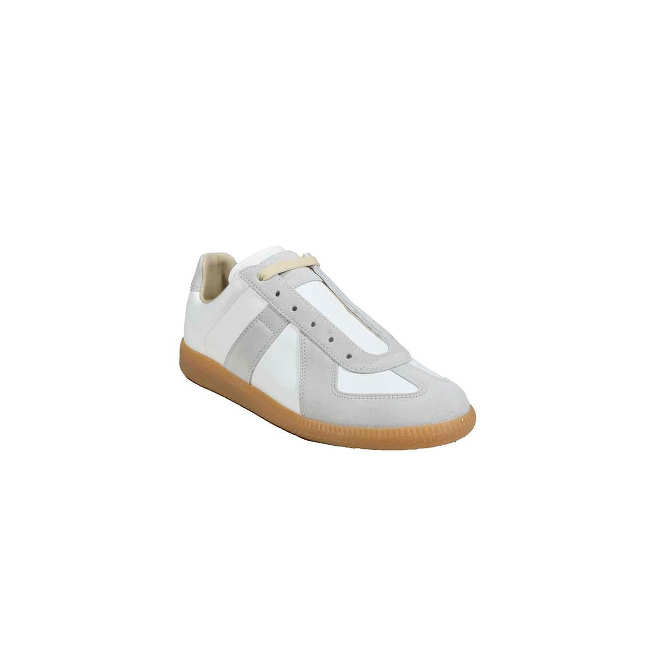 Sneakers Replica in nappa bianca Maison Margiela 