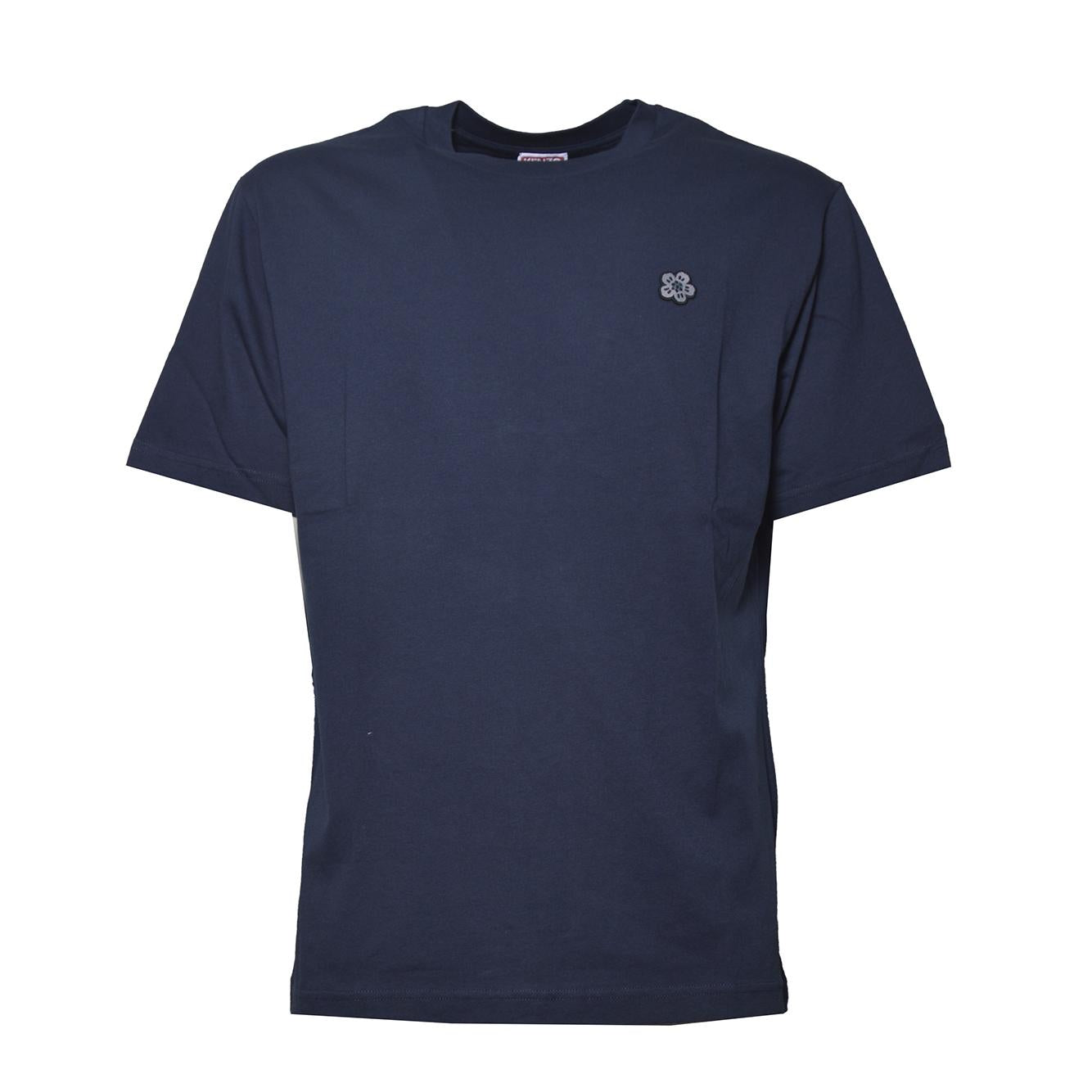 gots boke flower embroidered classic t-shirt 