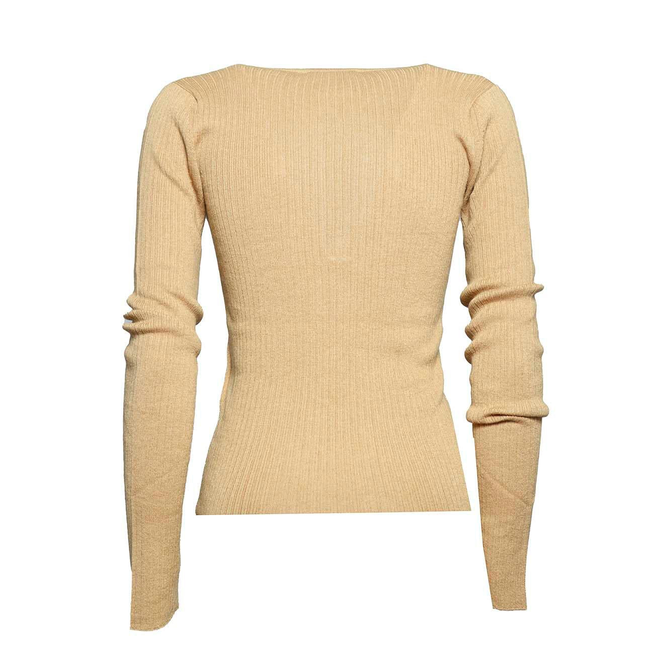 Pullover Urlo in maglia di seta cammello Max Mara 