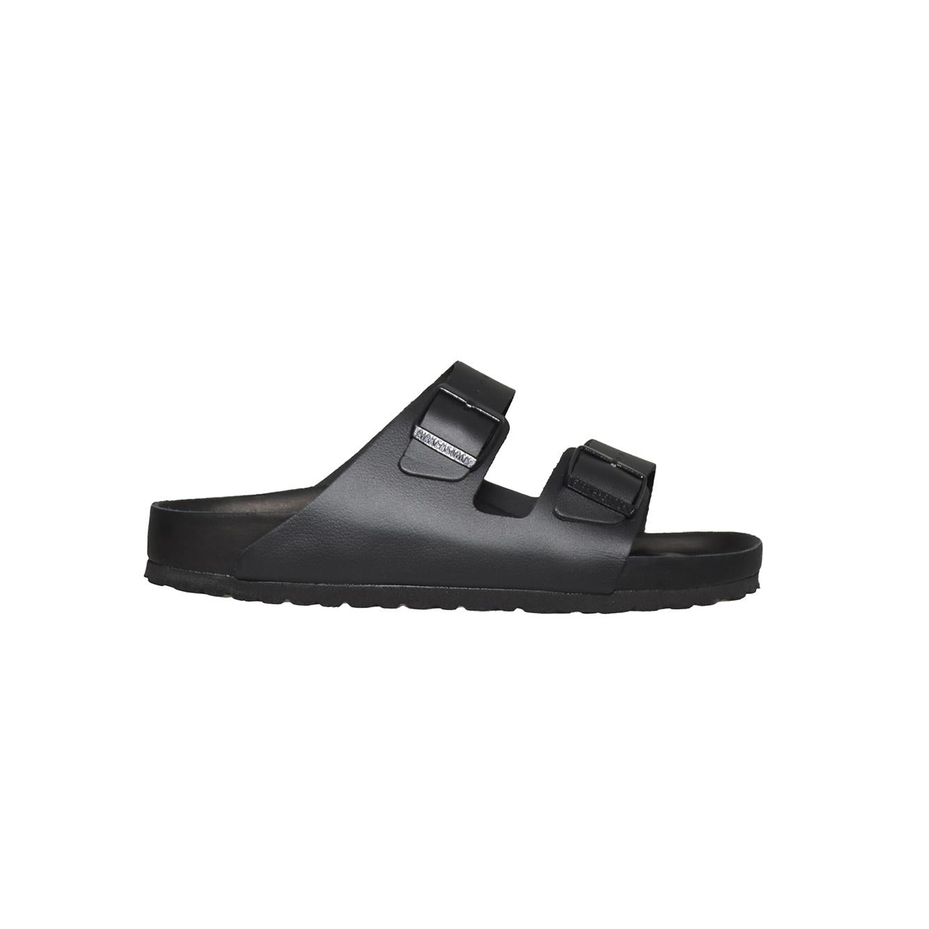 Sandali Arizona Exquisite in pelle nera Birkenstock 