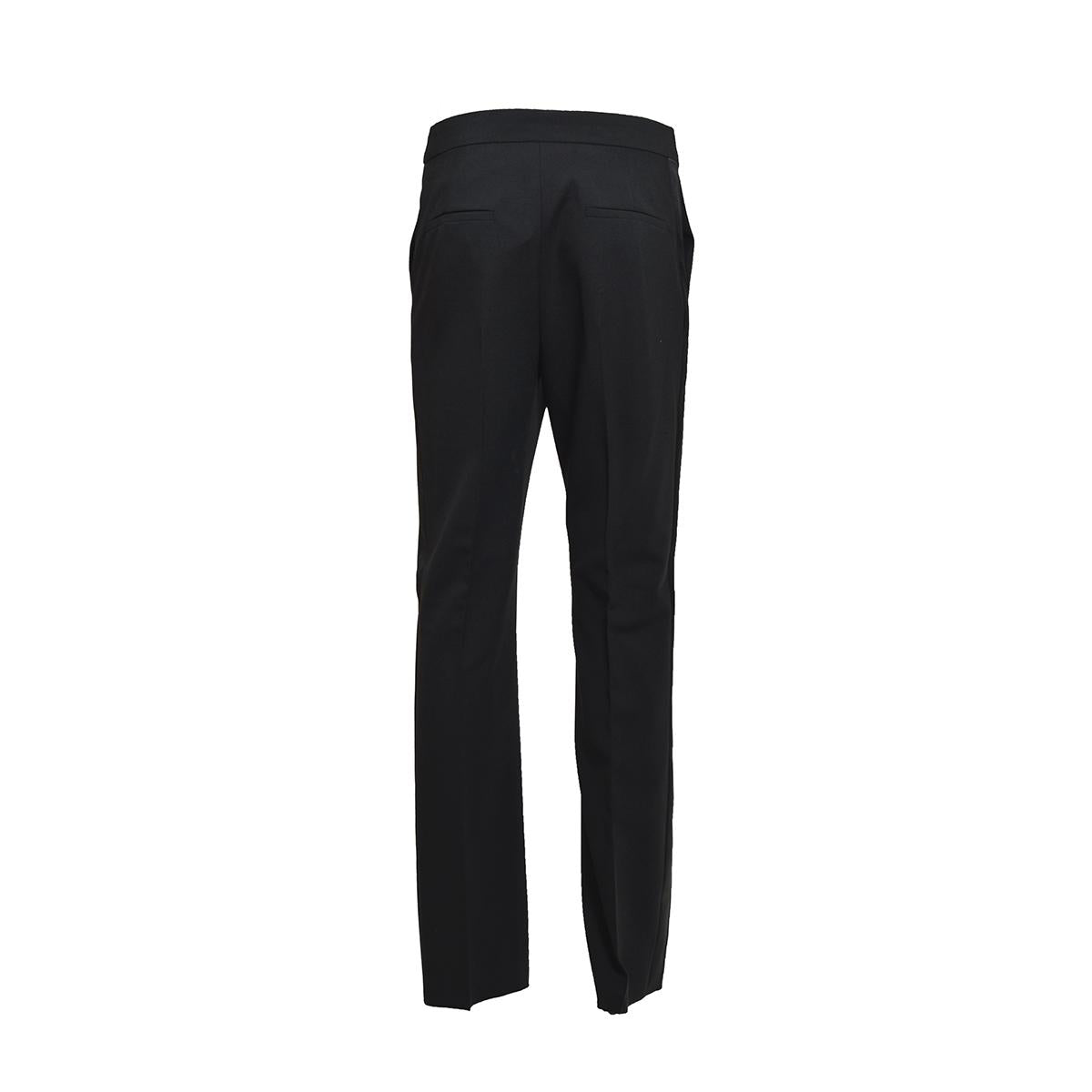 Pantalone Rino in lana vergine e mohair nero Max Mara 