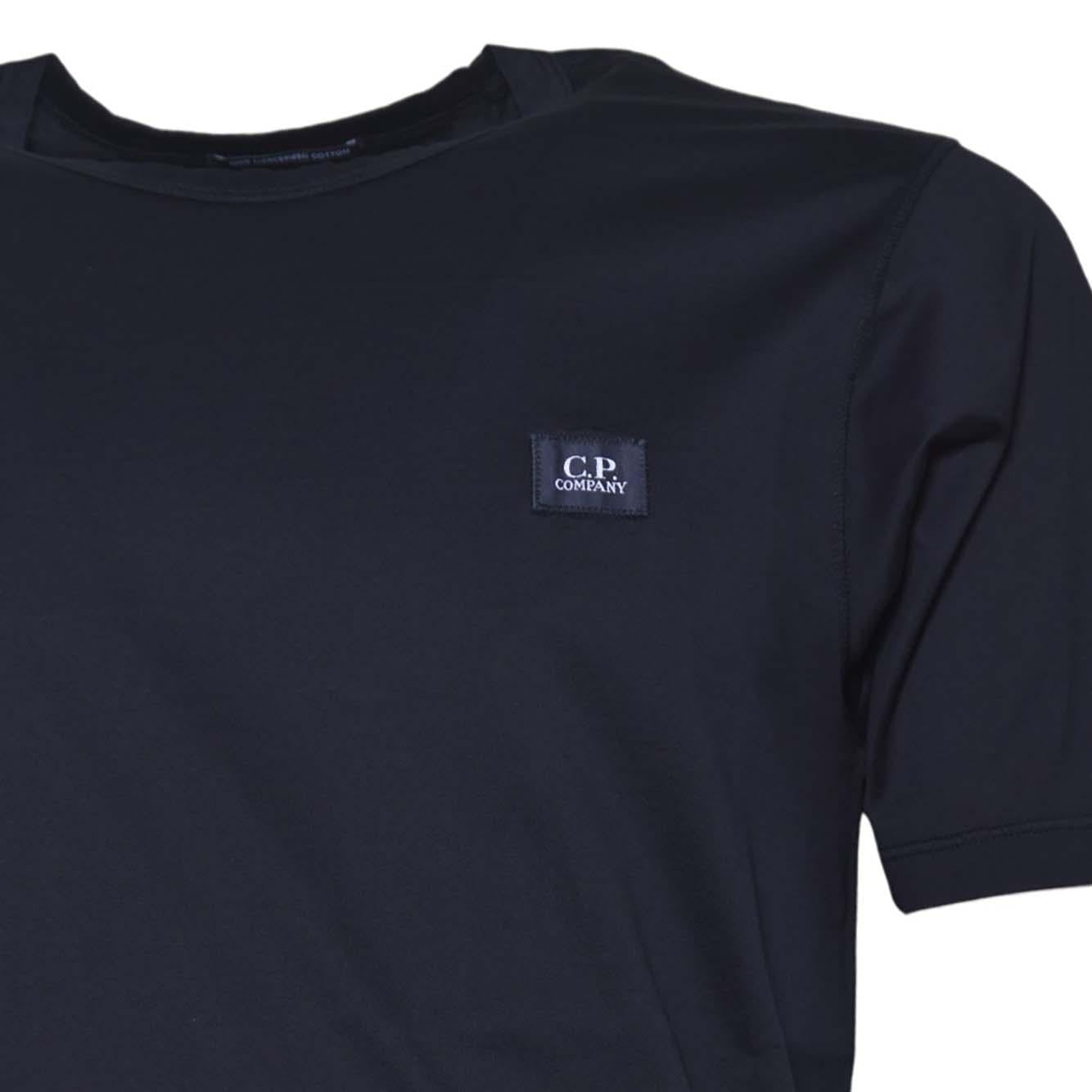 mercerized jersey 70/2 gasato short sleeve patch t-shirt 