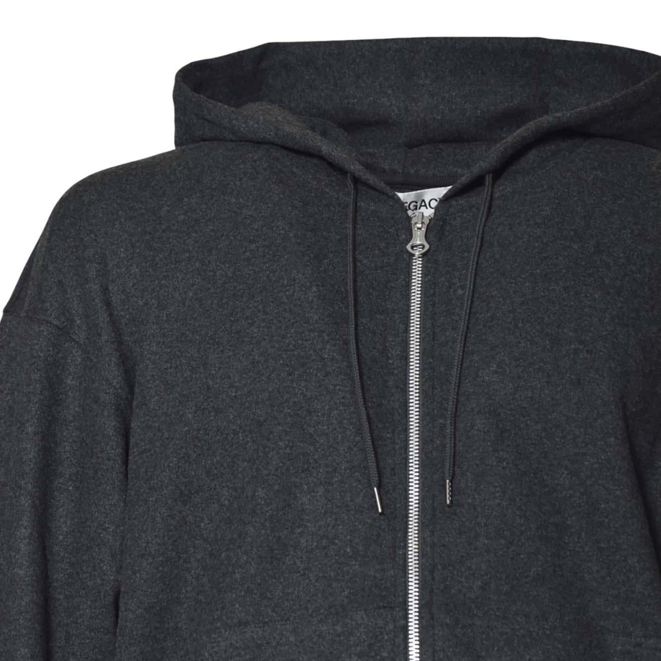rascal hood pigment charcoal elastic melton 