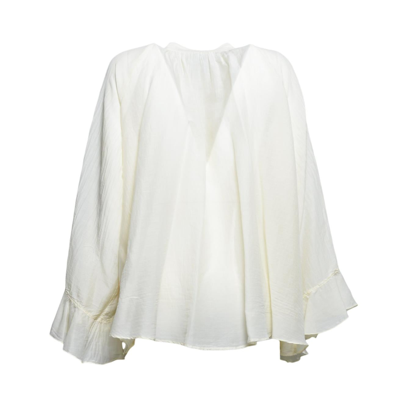 cotton silk blouse 