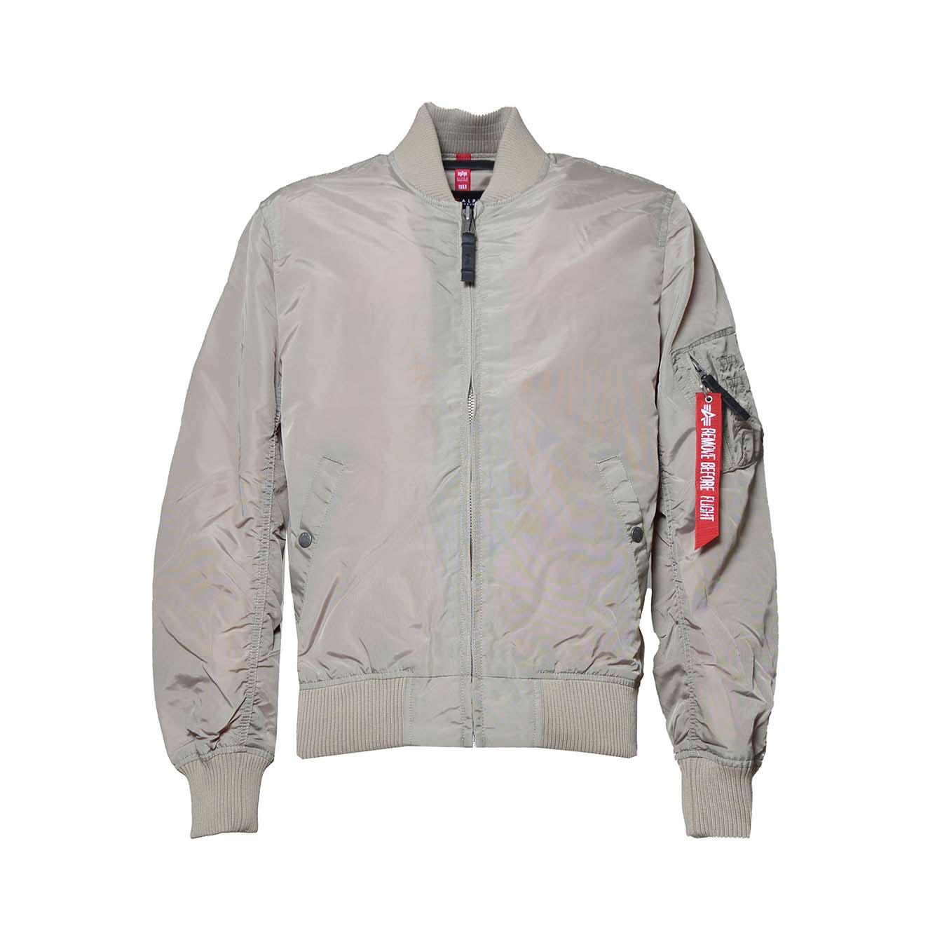 Giacca bomber MA-1 TT in nylon sabbia Alpha Industries 