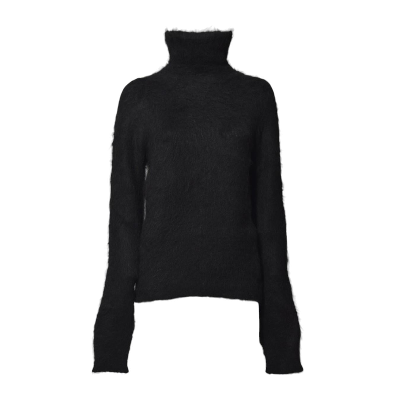Dolcevita Elgar seamless in misto alpaca nero Sportmax 