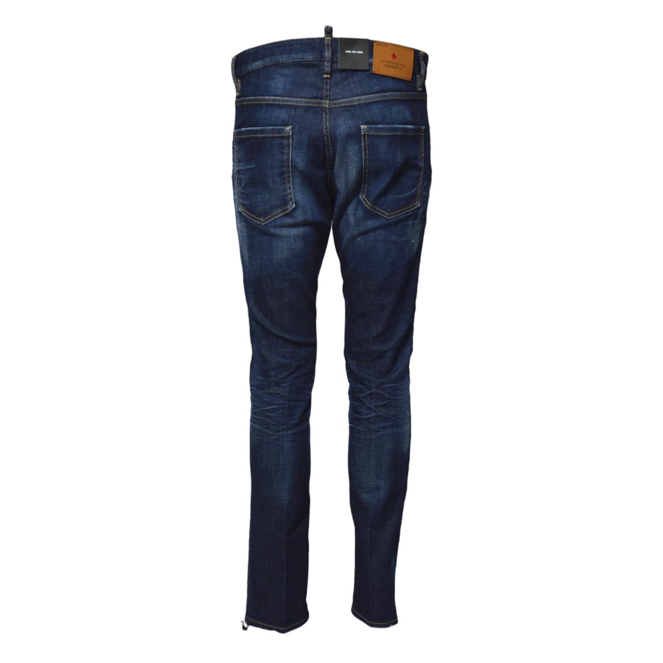 Jeans Cool Guy Dark Clean in denim blu scuro Dsquared2 