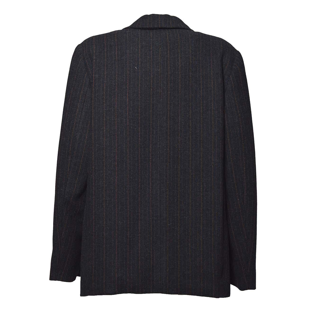 Giacca Charlyne in lana blu a righe Marant Etòile 