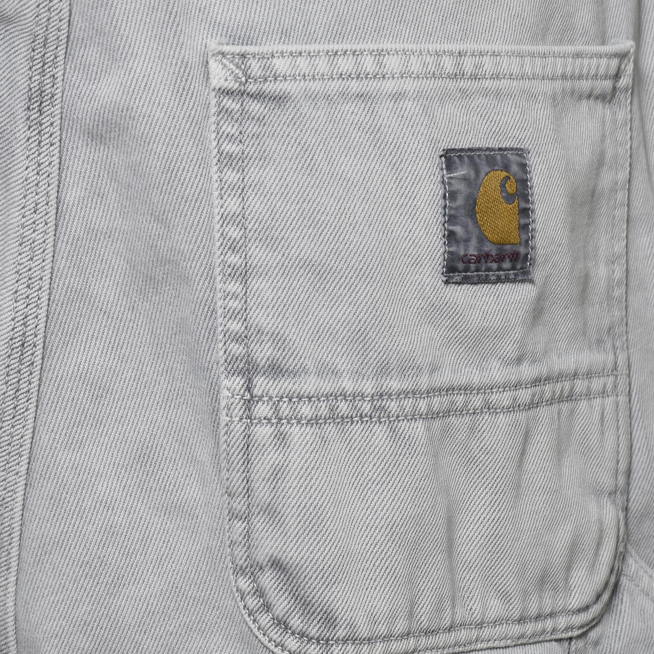 og single knee short 100% cotton 'smithfield' color denim 