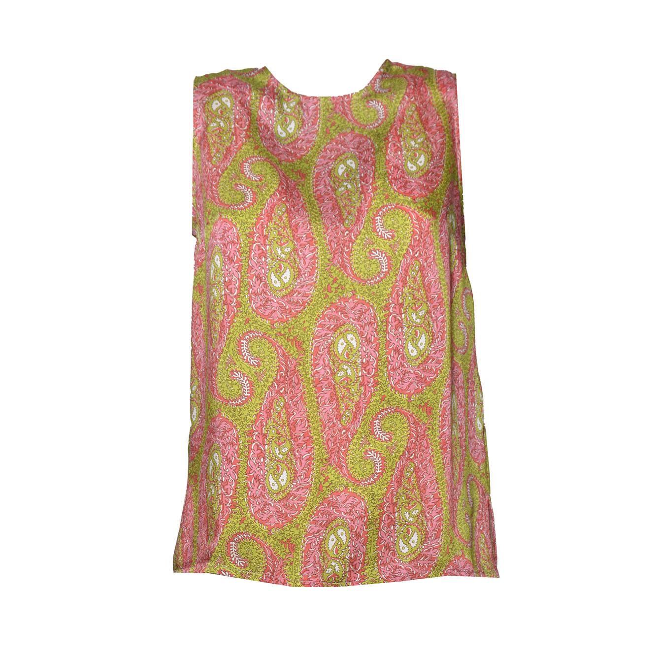women's tank top with side vents 