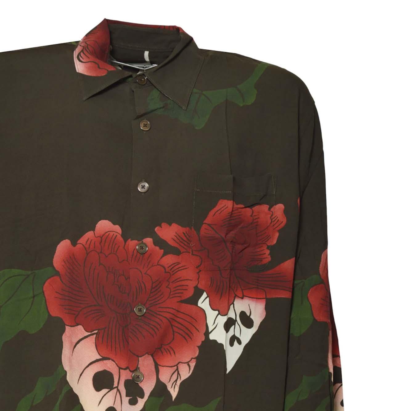 above shirt hell of ween print 