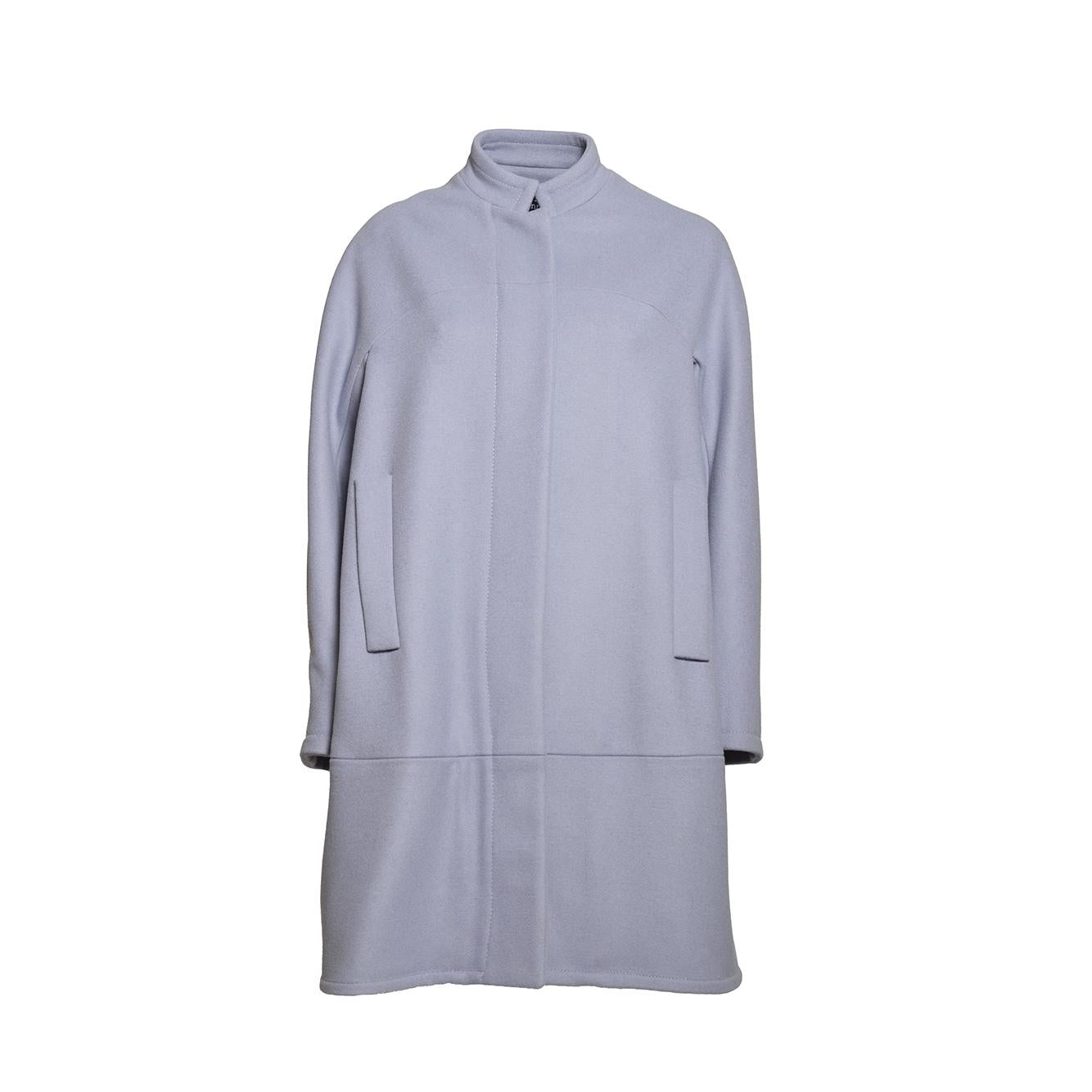 Cappotto Farah in lana vergine lilla Gianluca Capannolo 