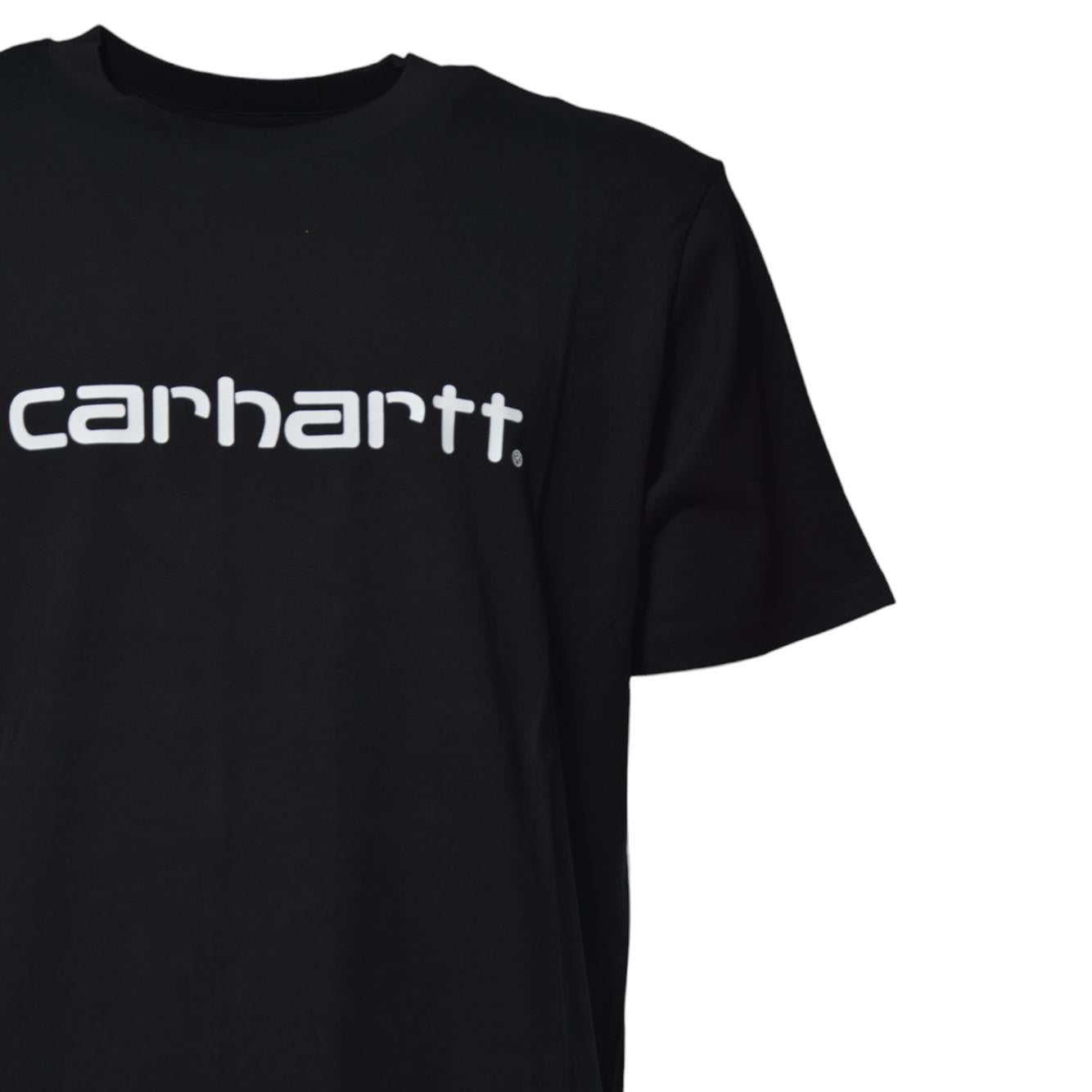 T-shirt Script in cotone nero Carhartt Wip 