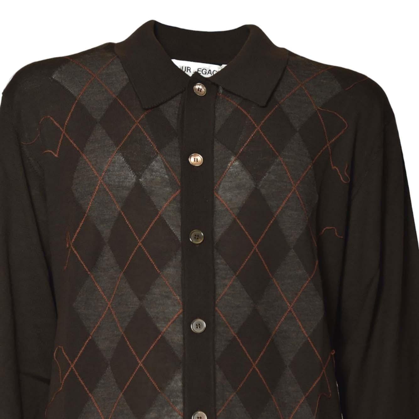 evening polo pub argyle fine wool 