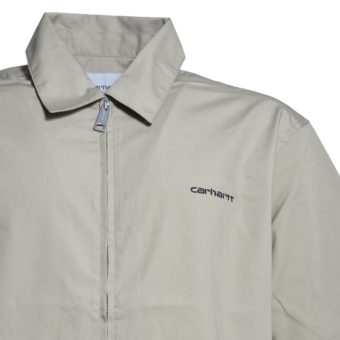 s/s postal zip shirt polyester/cotton 