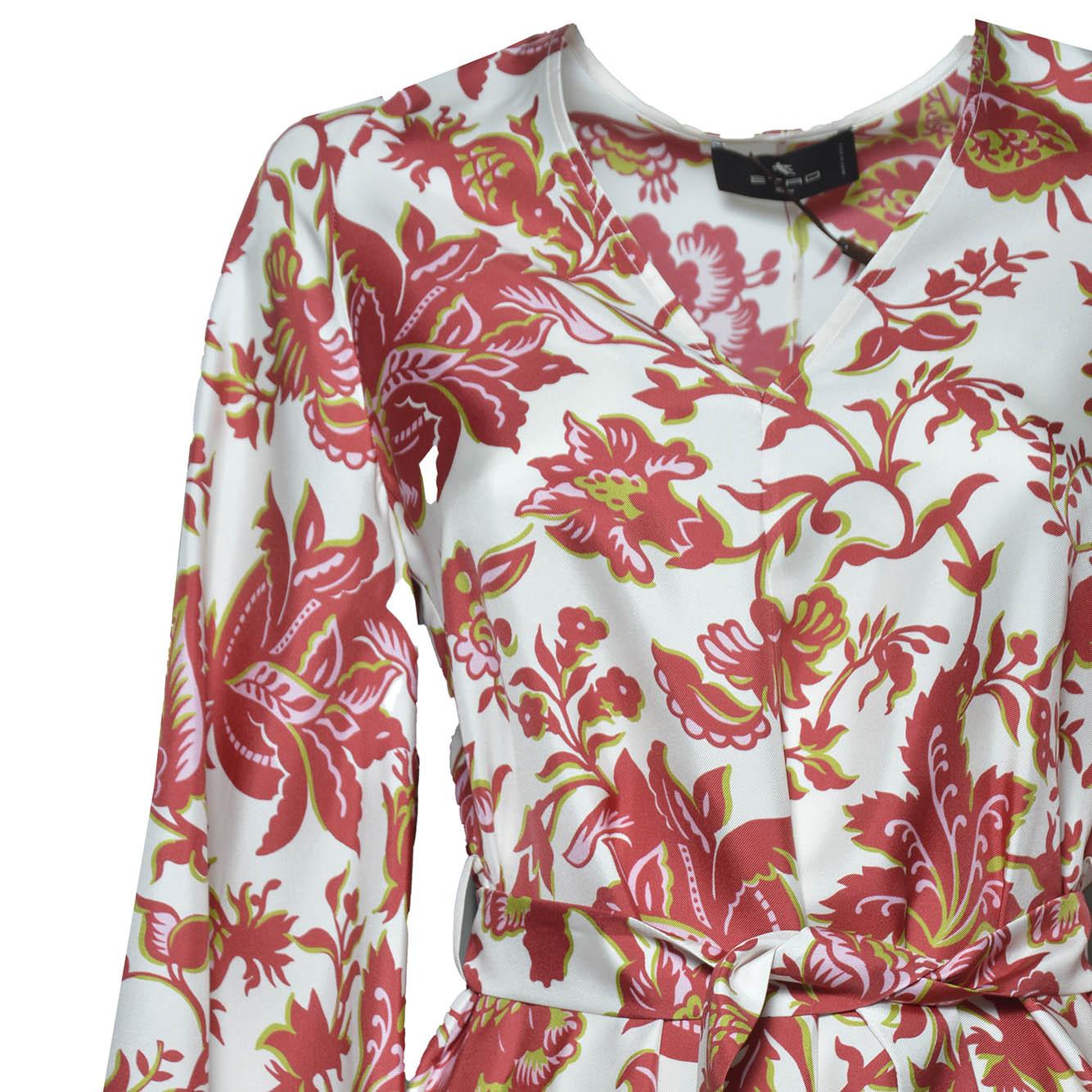women's mini blouson dress with belt 