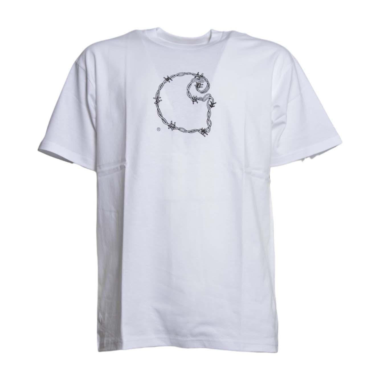 s/s barbwire c t-shirt organic cotton 