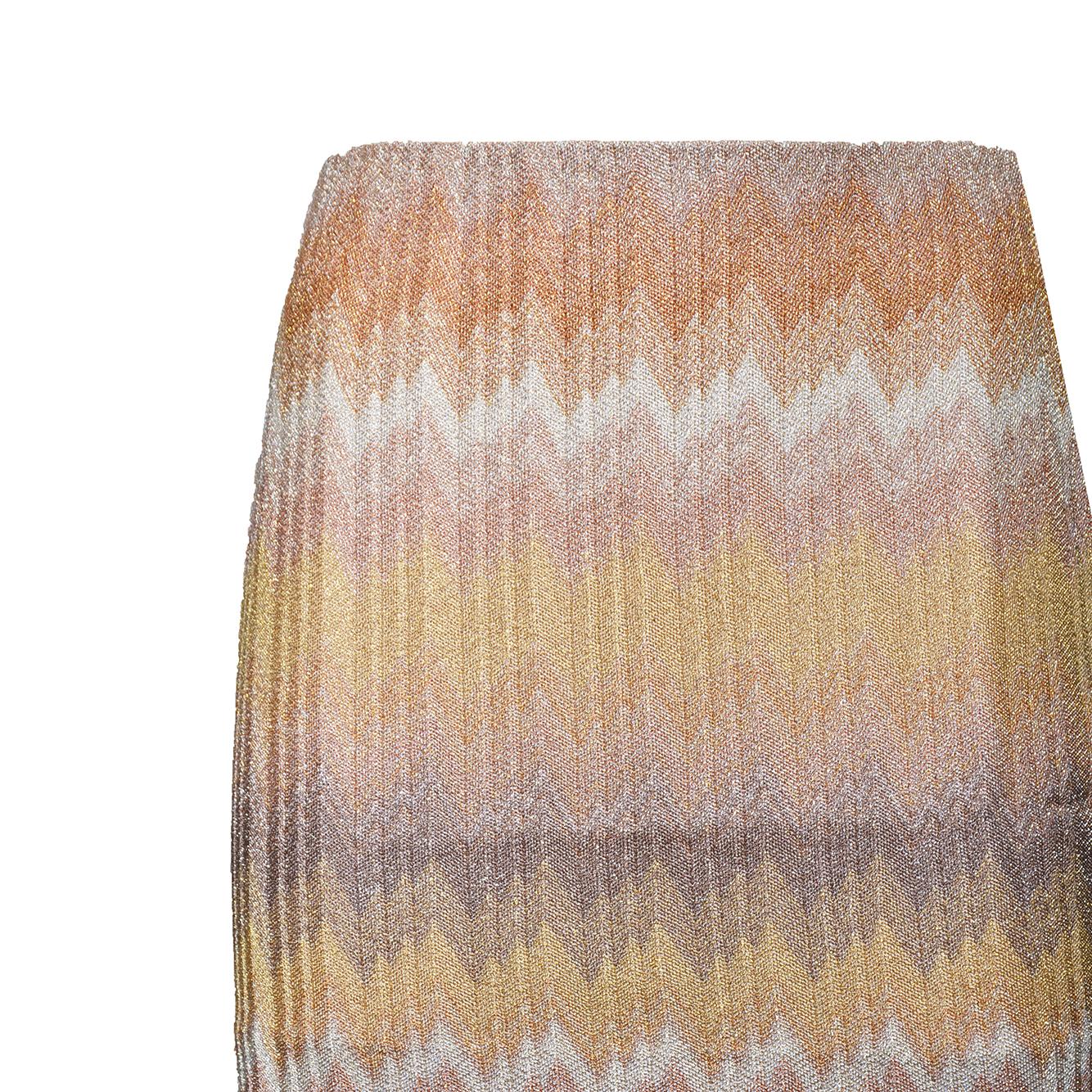 miniskirt gold tones 