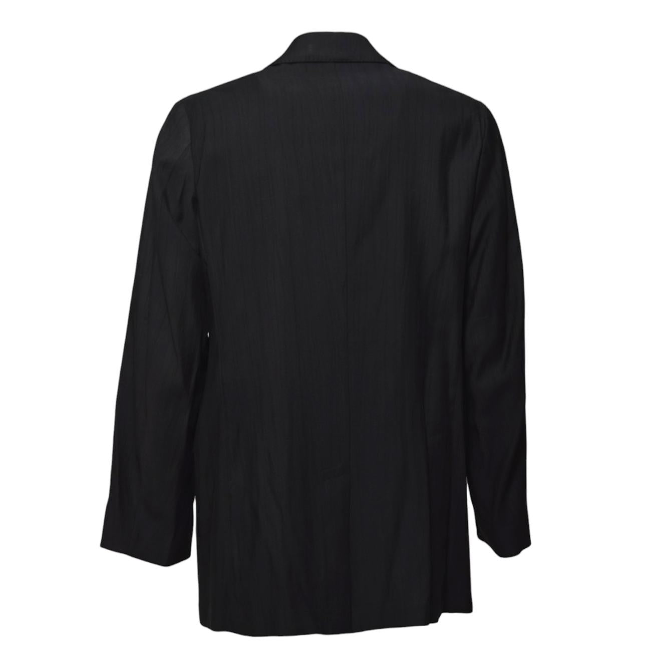 Blazer Sharp in viscosa nera Our Legacy 