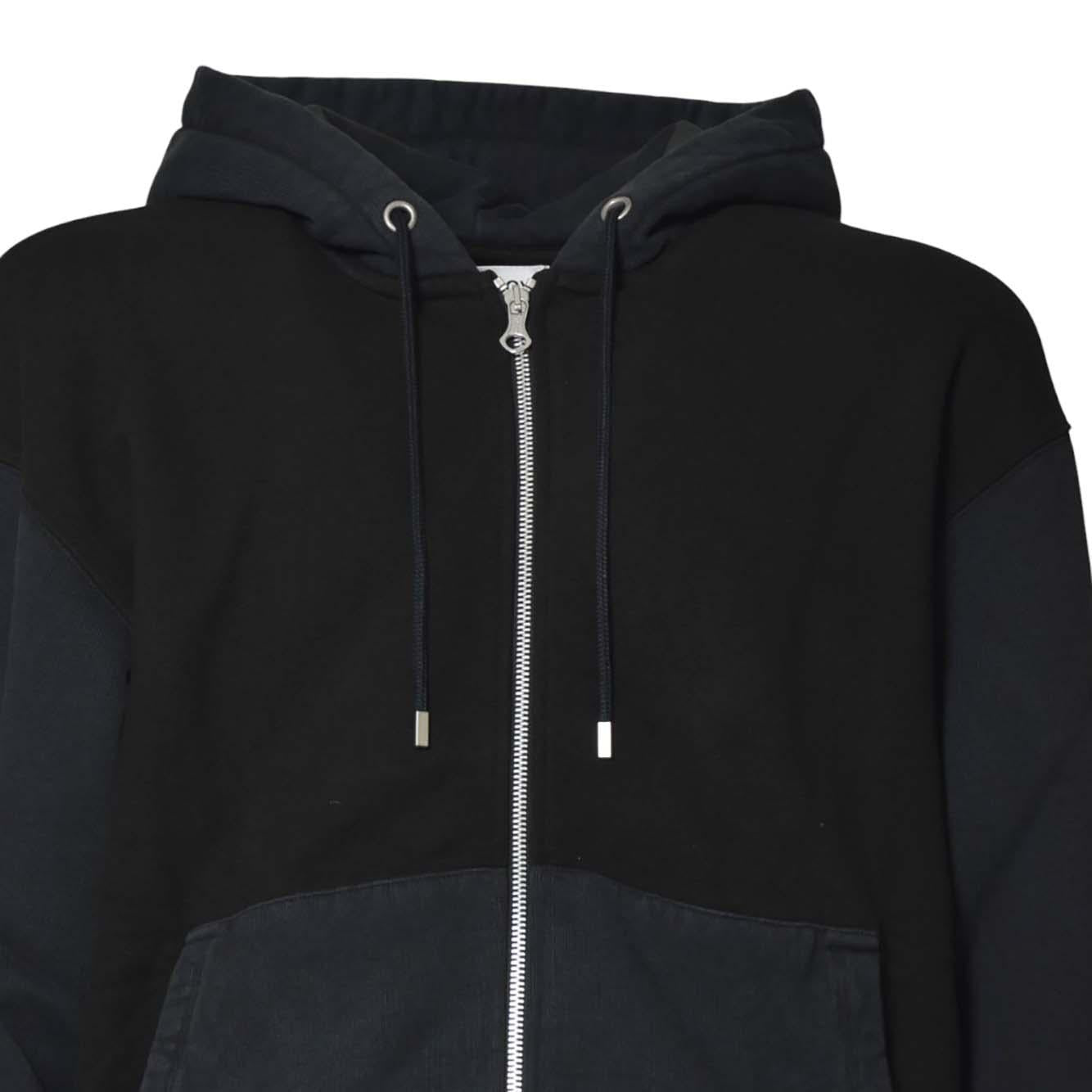 rascal hood pigment black hefty fleece 
